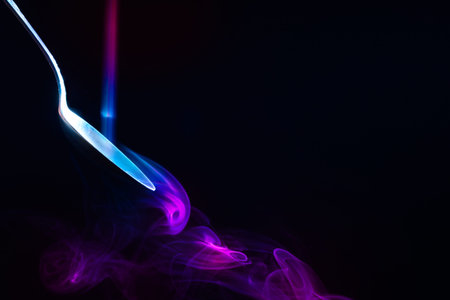 smoke backgroundの写真素材