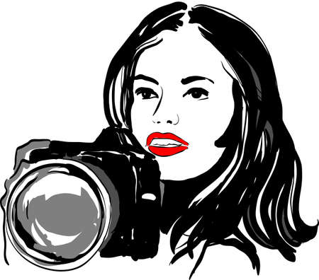 photographerのイラスト素材