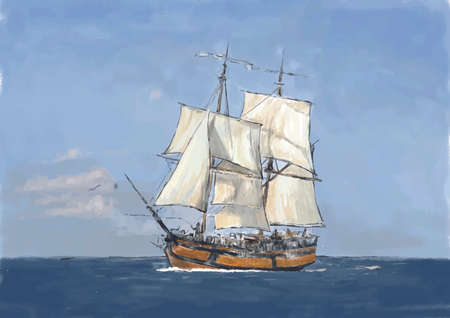 Boatのイラスト素材