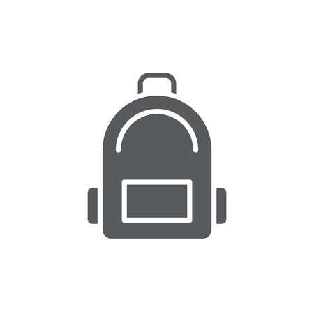 Baby bag vector icon symbol fashion isolated on white backgroundのイラスト素材