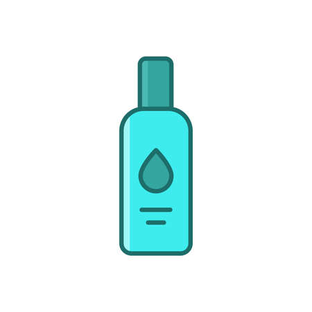 Lubricant gel vector icon symbol for sex isolated on white backgroundのイラスト素材