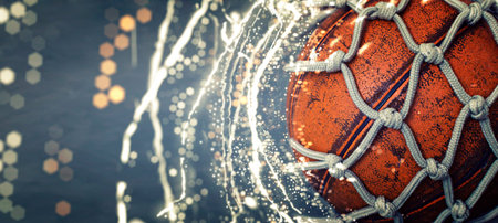 Basketball backgroundの写真素材