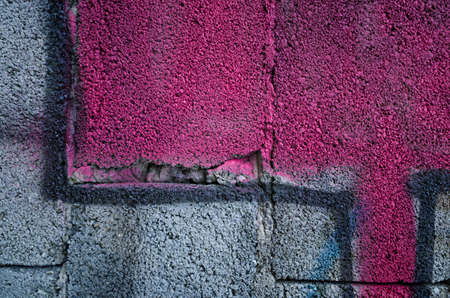Graffiti wall detailの写真素材