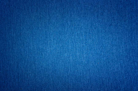 Close up of blue seamless fabric texture backgroundの写真素材