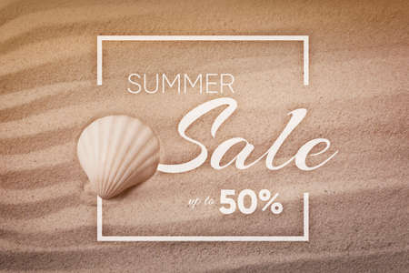 Summer sale backgroundの写真素材