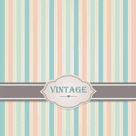 Pastel vintage frame. Vector illustration.のイラスト素材