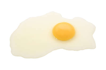 Eggs isolated on a white background の写真素材