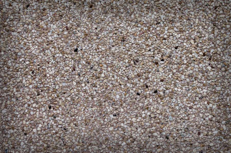 Stone and sand wall Texture decoration panels for beauty and durability.の写真素材