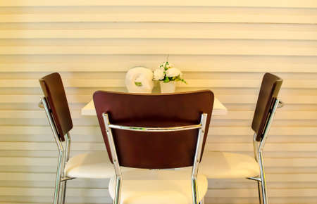 stylish interior of restaurant. Modern restaurant interiorの写真素材
