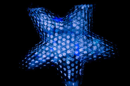 Multicolored defocused bokeh lights backgroundの写真素材