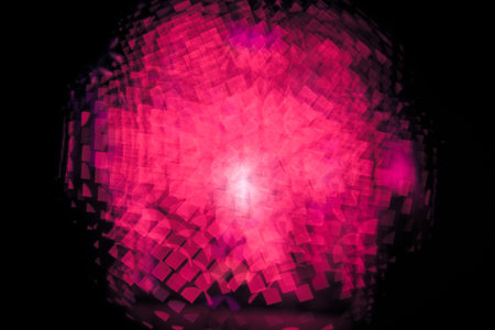 Multicolored defocused bokeh lights background