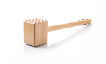 meat hammer isolated on a white background.の写真素材