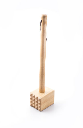 meat hammer isolated on a white background.の写真素材
