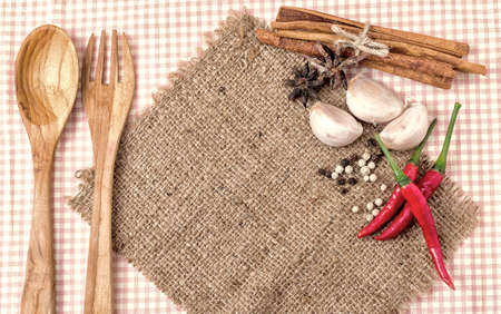 Thai food Cooking ingredients. - spice tast on the table.の写真素材