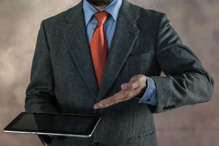 Businessman hand using mobile phone. Business technology, Social network, Worldwide connection technology concept,の写真素材