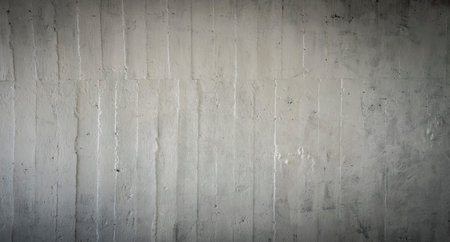 Grungy white concrete wall background, White cement wall texture used as background for message.の写真素材