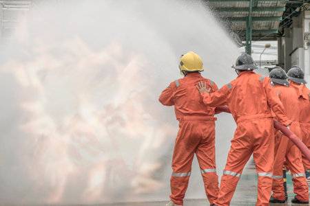 Training and practice fire prevention plans, LPG gas storage, Aug. 29, 2018.