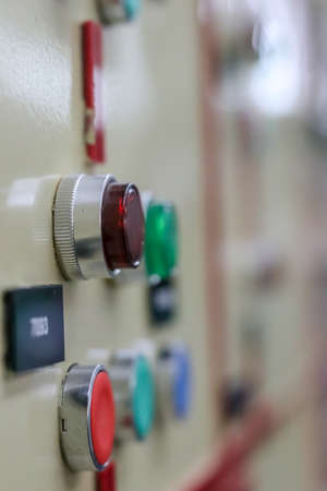 Control panel of the power plant.の写真素材