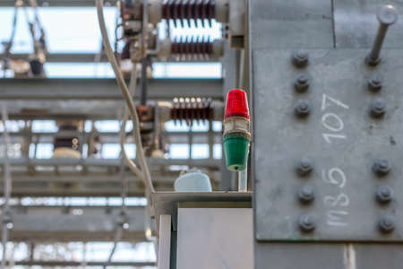 High voltage, power plantの写真素材