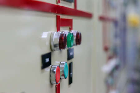 Control panel of the power plant.の写真素材