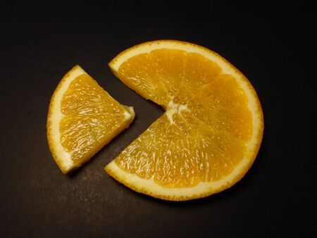 orange pieceの写真素材