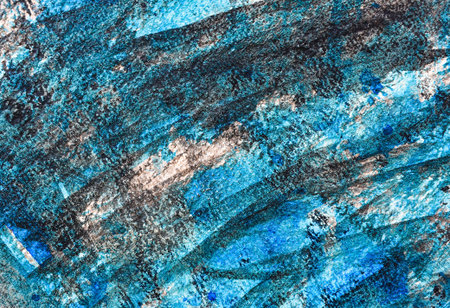 Abstract art, colorful oil paintings on canvas are beautiful, modern art Contemporary art.の写真素材