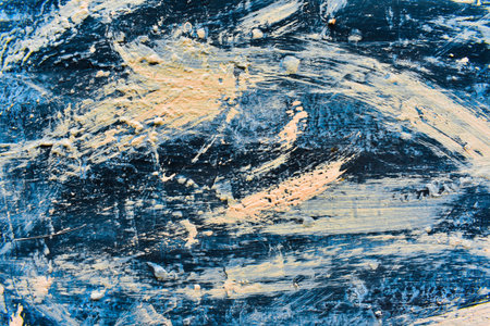 Abstract art, colorful oil paintings on canvas are beautiful, modern art Contemporary art.