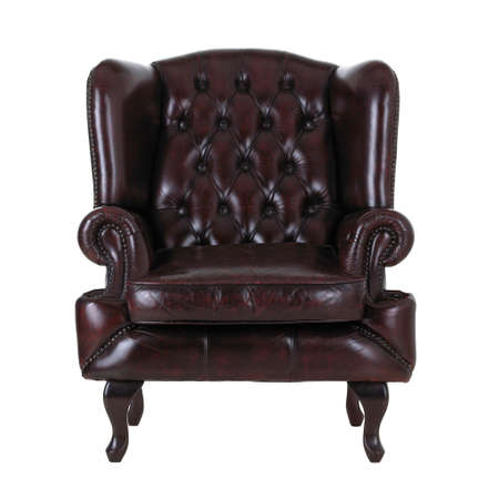 Leather armchairの写真素材
