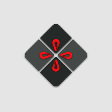 A vector in shape of a gift box.
can be used as a logo or for other graphic design purposesのイラスト素材