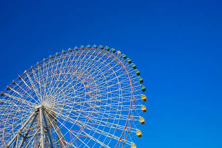Ferris Wheel in Osaka Japanのeditorial素材