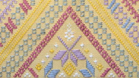 Cloth fabric texture closeup
