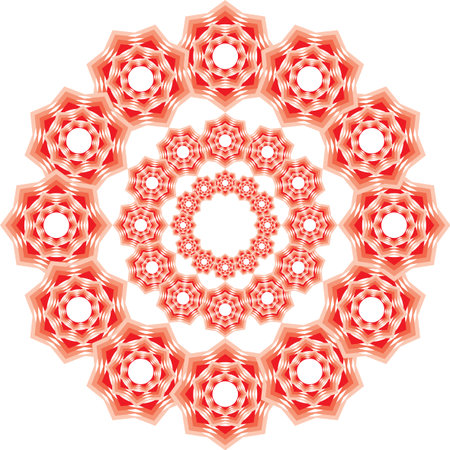 ornament from color polygons
