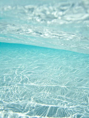 Clear Indian Ocean underwaterの写真素材