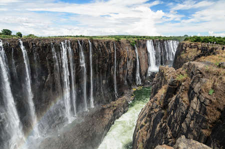 Victoria Falls viewの写真素材