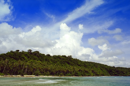 Sea of Koh Tao Islandの写真素材