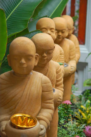 monk ststueの写真素材