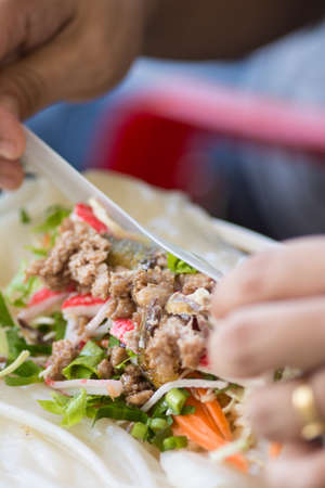 enwrap foodの写真素材