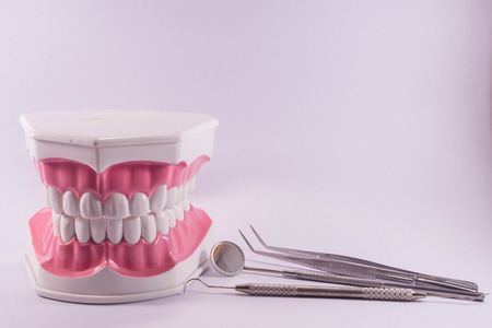 Oral Examination Setの写真素材