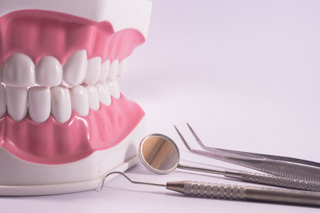 Oral Examination Setの写真素材