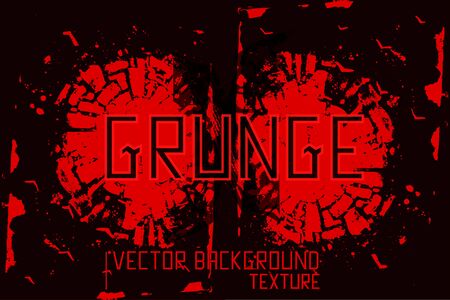 Grunge watercolor background. Retro vintage shape, hand drawn abstract circle texture. Abstract vector texture template for your creative designs.のイラスト素材