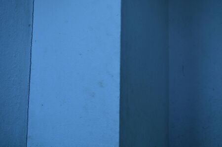 Three shades of blue wallの写真素材