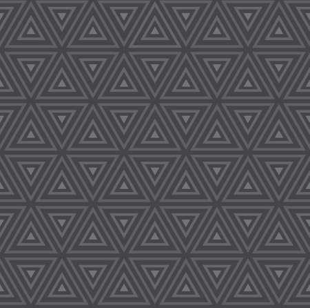 Abstract geometric seamless pattern with grey triangles for leaflets, prints, banners, web design, invitations, mock ups, backgrounds, business cardsのイラスト素材