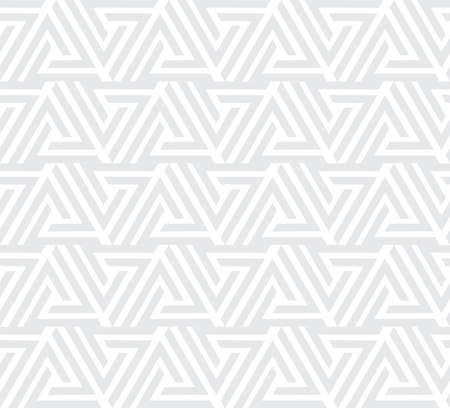 Seamless geometrical pattern with grey shapesのイラスト素材