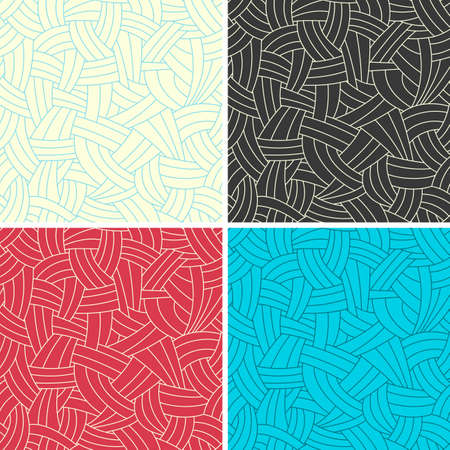 Colorful abstract waves background drawn by handのイラスト素材