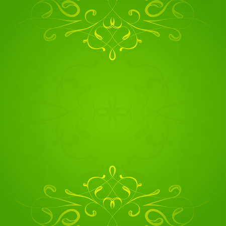 Modern style floral backgroundのイラスト素材