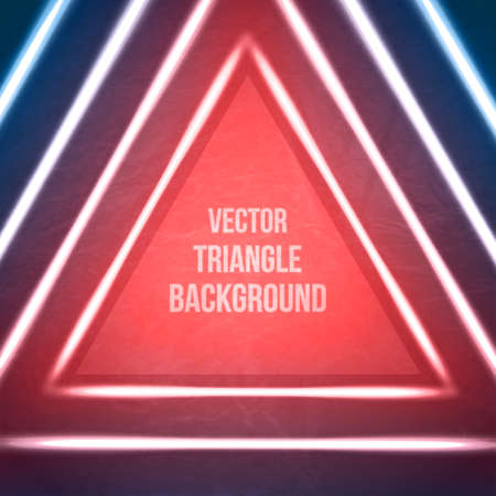 Vector Geometric Background. Hipster theme. Retro triangle template