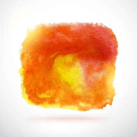 Watercolor vector background. Abstract grunge blobのイラスト素材