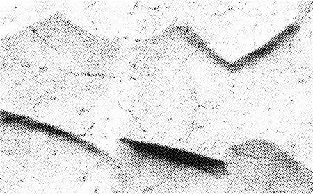 Subtle halftone vector texture overlay. Monochrome abstract splattered background.のイラスト素材