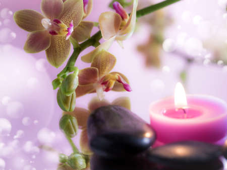 relaxation and wellness - still lifeの写真素材