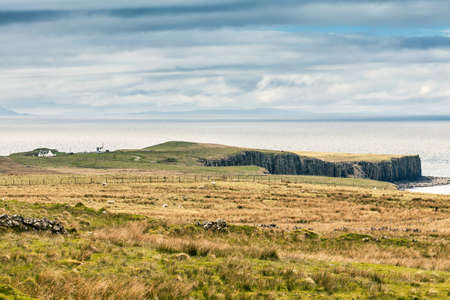 Scottish Highlands - Skye Island landscapeの写真素材